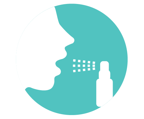 Icono Boca con Spray